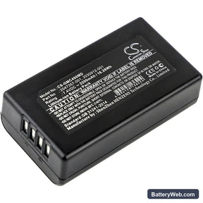 GE MAC 400 Replacement Battery, 7.4V, 2200mAh, Li-ion 1