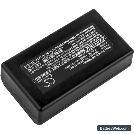 GE MAC 400 Replacement Battery, 7.4V, 2200mAh, Li-ion 2