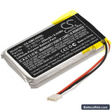 Garmin DashCam 45 Replacement Battery, 3.7V, 250mAh, Li-Polymer 1