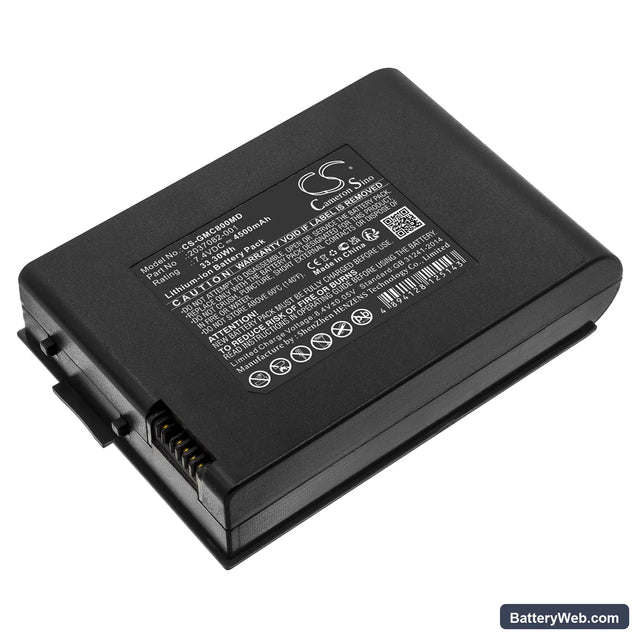 GE MAC 800 Replacement Battery, 7.4V, 4500mAh, Li-ion 1