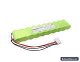 Hellige Marquette Eagle 4000 Replacement Battery, 12V, 3500mAh, Ni-MH 1