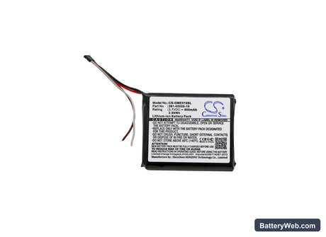 Garmin Edge 510 Replacement Battery, 3.7V, 800mAh, Li-ion 5