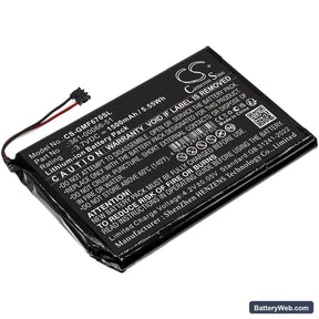 Garmin Fleet 670 LM TRUCK Replacement Battery, 3.7V, 1500mAh, Li-ion 1