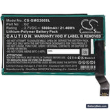 GlocalMe G2 Replacement Battery, 3.7V, 5800mAh, Li-Polymer 3
