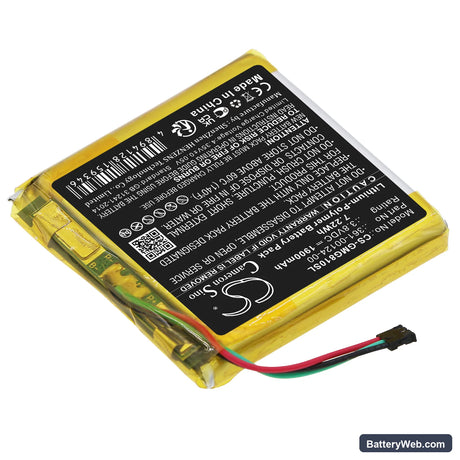 Garmin Approach G80 Replacement Battery, 3.8V, 1900mAh, Li-Polymer 2