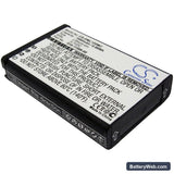 Garmin VIRB Replacement Battery, 3.7V, 1800mAh, Li-ion 1