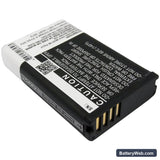 Garmin VIRB Replacement Battery, 3.7V, 2200mAh, Li-ion 4