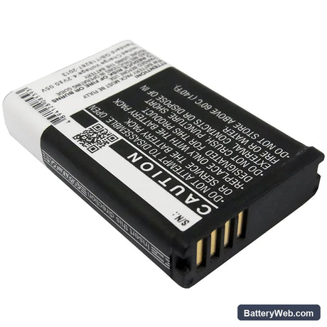 Garmin VIRB Replacement Battery, 3.7V, 2200mAh, Li-ion 4