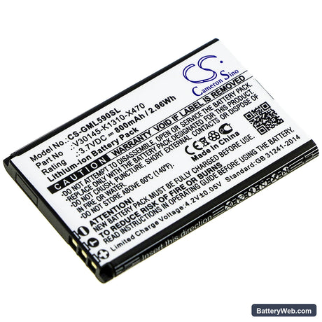 Brondi AMICO FAVOLOSO Replacement Battery, 3.7V, 800mAh, Li-ion 1
