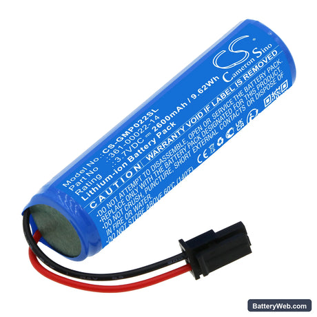 Garmin Pro Control 2 RX Replacement Battery, 3.7V, 2600mAh, Li-ion 1