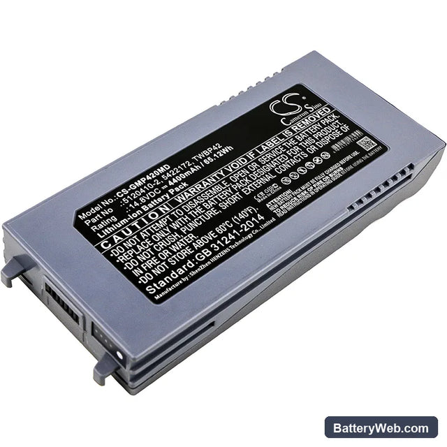 GE Logiq E Replacement Battery, 14.8V, 4400mAh, Li-ion 1