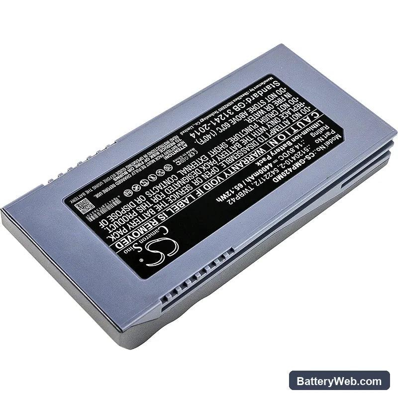 GE Logiq E Replacement Battery, 14.8V, 4400mAh, Li-ion 2