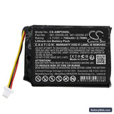Garmin Pro 70 Trashbreaker Replacement Battery, 3.7V, 750mAh, Li-ion 3