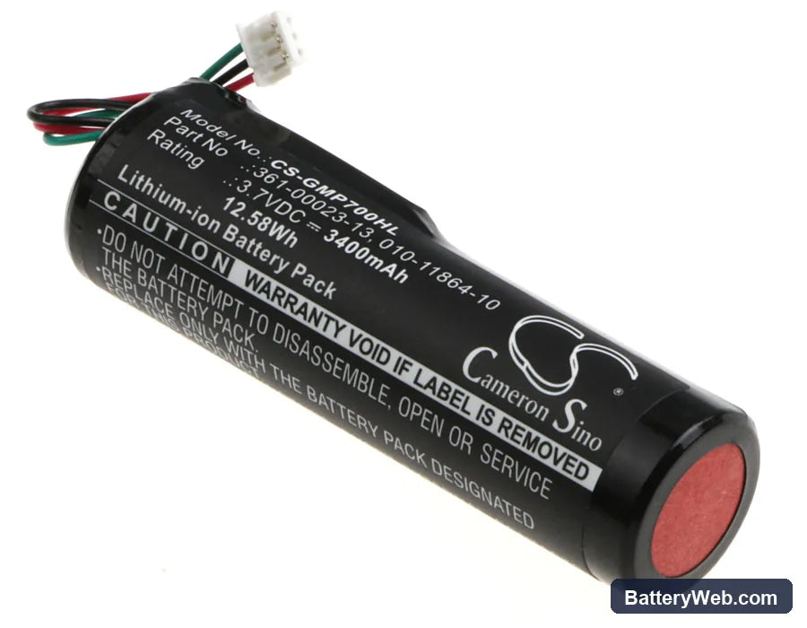 Garmin Pro 70 handheld Replacement Battery, 3.7V, 3400mAh, Li-ion 1
