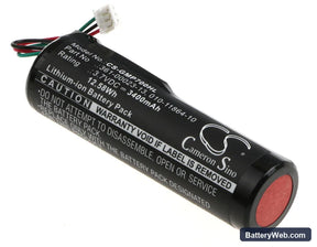 Garmin Pro 70 handheld Replacement Battery, 3.7V, 3400mAh, Li-ion 1