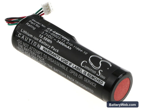 Garmin Pro 70 handheld Replacement Battery, 3.7V, 3400mAh, Li-ion 1