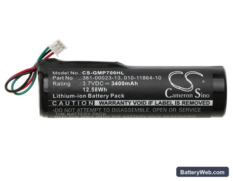 Garmin Pro 70 handheld Replacement Battery, 3.7V, 3400mAh, Li-ion 5