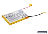 Grundig MPixx 8000 Replacement Battery, 3.7V, 1050mAh, Li-Polymer 2