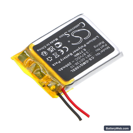 Garmin Venu SQ Music Replacement Battery, 3.87V, 200mAh, Li-Polymer 2