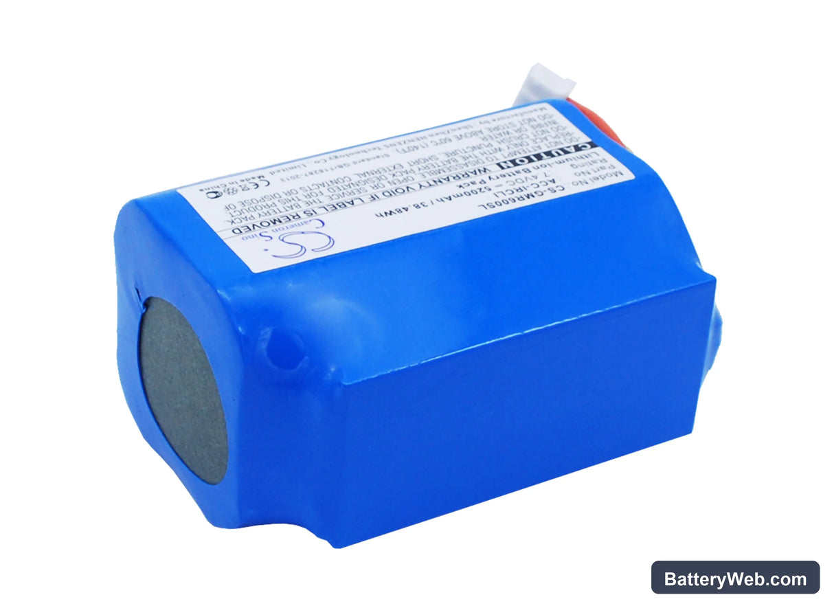 Grace Mondo GDI-IRC6000 Replacement Battery, 7.4V, 5200mAh, Li-ion 2