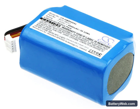 Grace Mondo GDI-IRC6000 Replacement Battery, 7.4V, 6800mAh, Li-ion 1