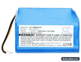 Grace Mondo GDI-IRC6000 Replacement Battery, 7.4V, 6800mAh, Li-ion 5