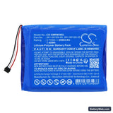 Garmin DEZL OTR800 Replacement Battery, 3.7V, 2000mAh, Li-Polymer 3