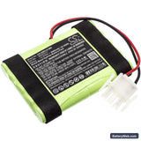 GE Hellige Servomed SMS 181 Replacement Battery, 12V, 2000mAh, Ni-MH 1