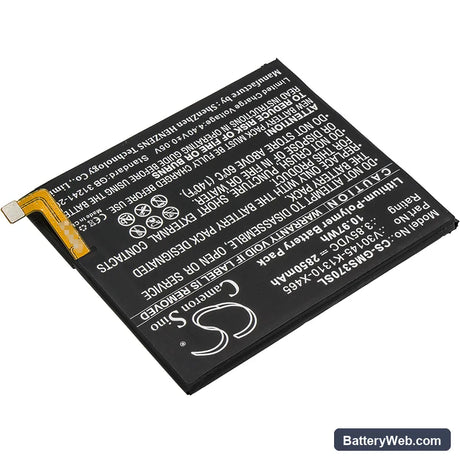 Gigaset GS370 Replacement Battery, 3.85V, 2850mAh, Li-Polymer 2