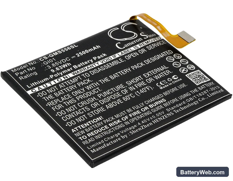 Gigaset ME Replacement Battery, 3.85V, 2500mAh, Li-Polymer 1