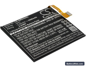 Gigaset ME Replacement Battery, 3.85V, 2500mAh, Li-Polymer 1