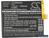 Gigaset ME Replacement Battery, 3.85V, 2500mAh, Li-Polymer 5
