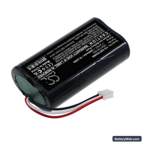 GE FRU Mini Telemetry Transmitter Replacement Battery, 7.4V, 2600mAh, Li-ion 2