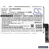 GlocalMe E1 Replacement Battery, 3.8V, 3100mAh, Li-Polymer 5