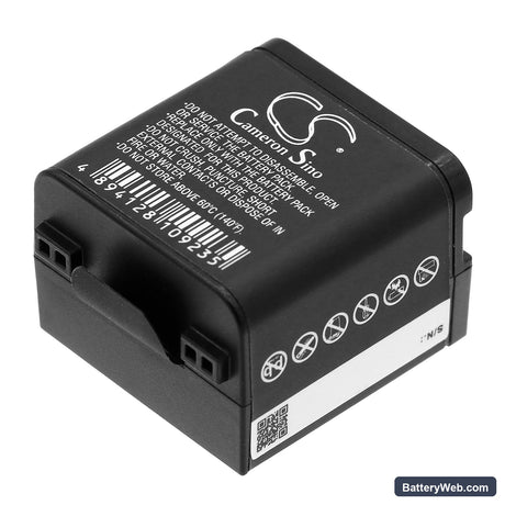 Garmin Virb X Replacement Battery, 3.8V, 980mAh, Li-Polymer 4