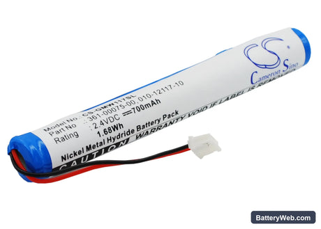 Garmin gWind Wireless Replacement Battery, 2.4V, 700mAh, Ni-MH 2