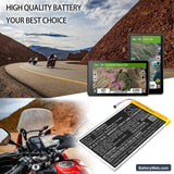Garmin Zumo XT2 Replacement Battery, 3.7V, 5000mAh, Li-Polymer 6