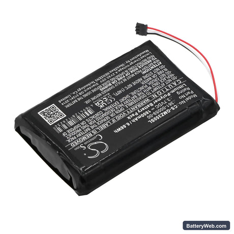 Garmin ZUMO 350LM Replacement Battery, 3.7V, 1800mAh, Li-Polymer 2