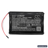 Garmin ZUMO 350LM Replacement Battery, 3.7V, 1800mAh, Li-Polymer 3