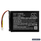 Garmin DriveSmart 5 Replacement Battery, 3.7V, 750mAh, Li-ion 3