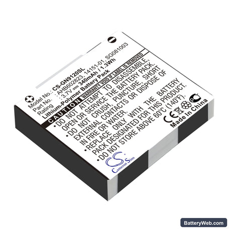 GN Netcom 9120 Replacement Battery, 3.7V, 340mAh, Li-Polymer 1