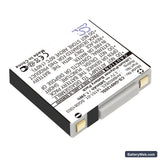 GN Netcom 9120 Replacement Battery, 3.7V, 340mAh, Li-Polymer 2