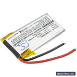 GN Netcom 9330 Replacement Battery, 3.7V, 180mAh, Li-Polymer 2