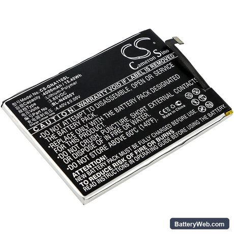 GIONEE A1 Lite Replacement Battery, 3.85V, 4000mAh, Li-Polymer 1