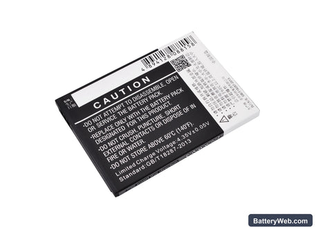GIONEE GN181 Replacement Battery, 3.8V, 3000mAh, Li-ion 4