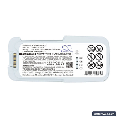 Inogen One G5 Replacement Battery, 14.4V, 6400mAh, Li-ion 5