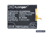 BLU Pure XL Replacement Battery, 3.8V, 3500mAh, Li-Polymer 5