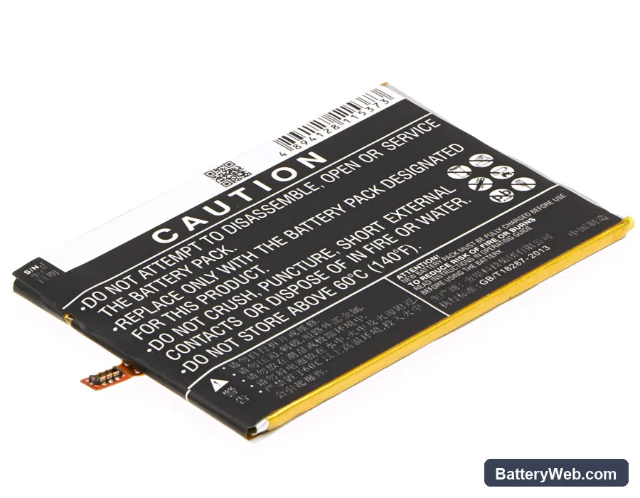GIONEE F105 Replacement Battery, 3.8V, 2300mAh, Li-Polymer 3