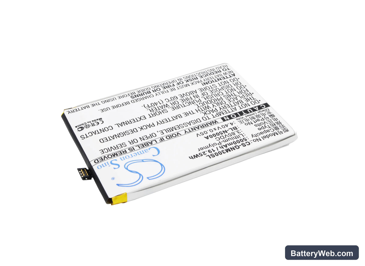 GIONEE M3 Replacement Battery, 3.85V, 5000mAh, Li-Polymer 2
