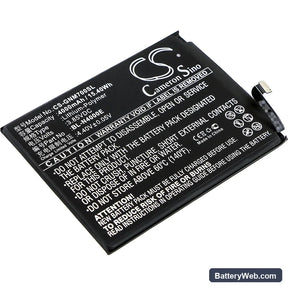 GIONEE M7 Replacement Battery, 3.85V, 4000mAh, Li-Polymer 1